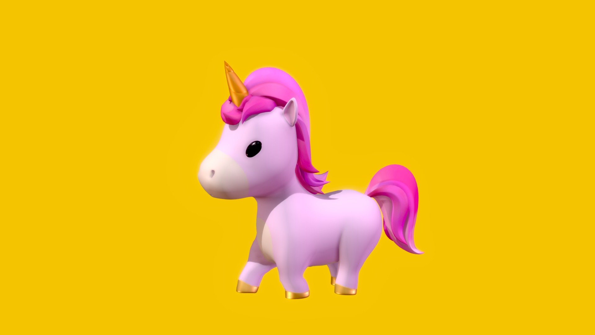 Just a Unicorn! 3d model