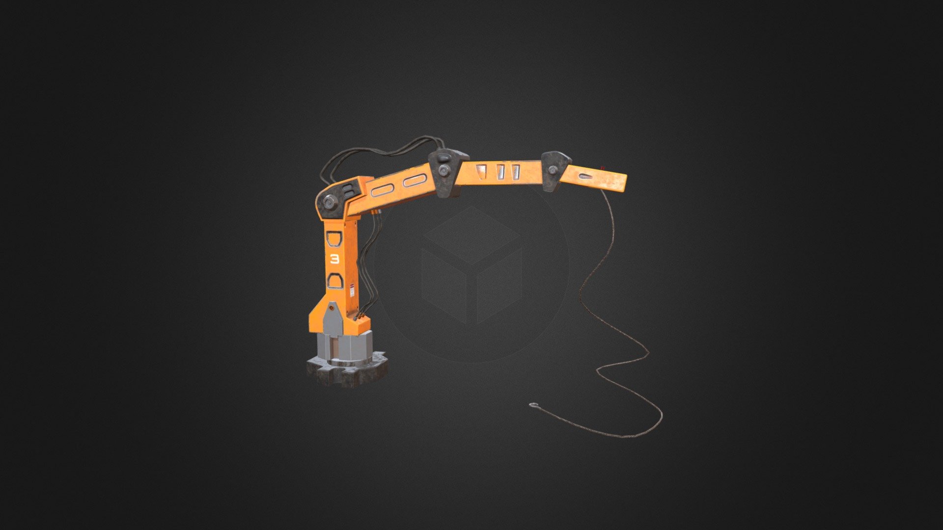 Crane 3d model