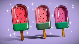 Meyoco watermelon ice lolly