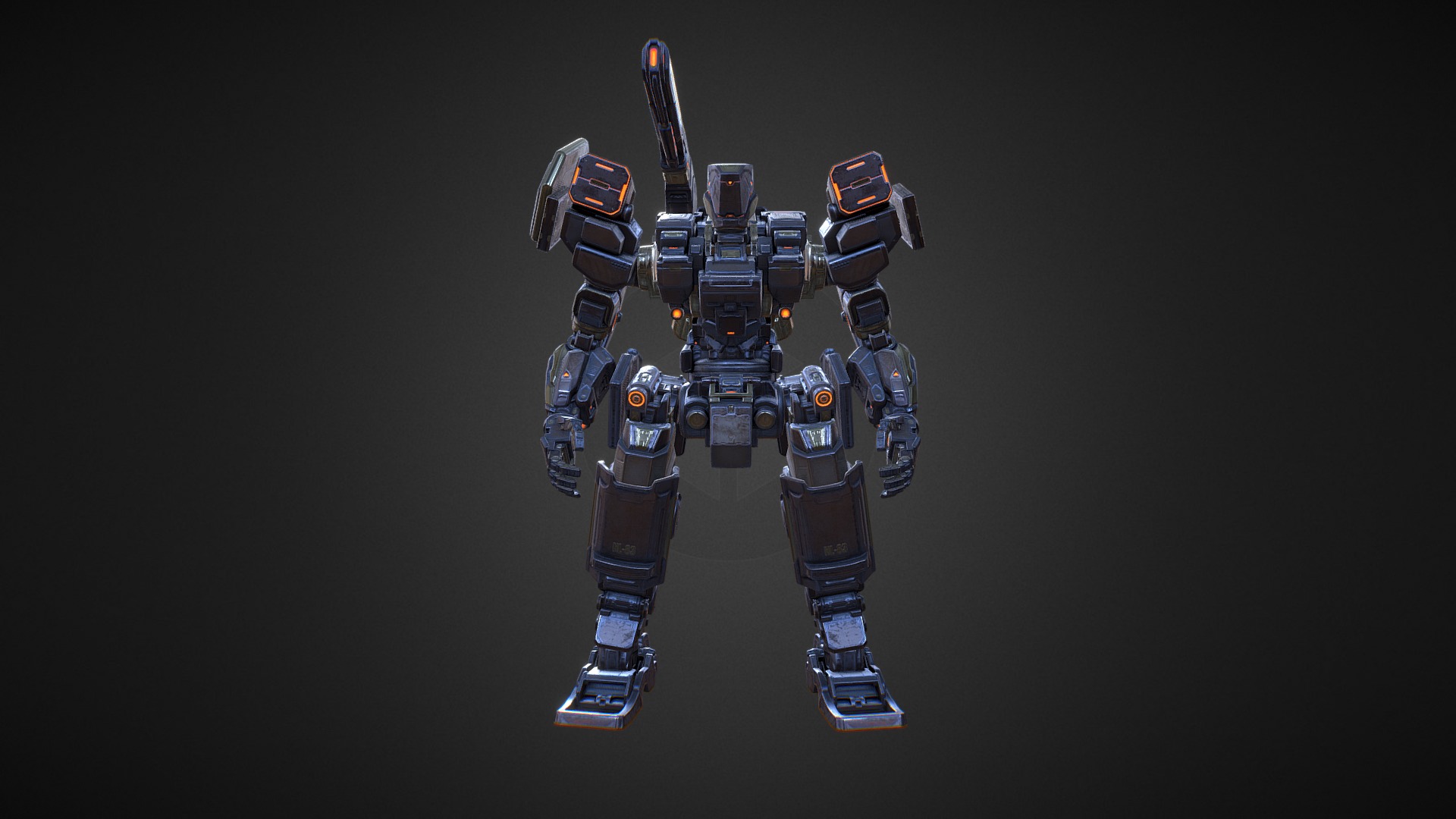 USFF Golgotha Elite 3d model