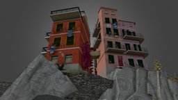 Cinque Terre City Scene