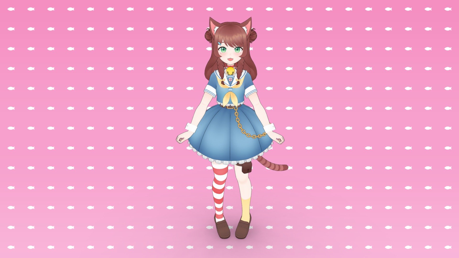 Mifune Nyanko 3d model