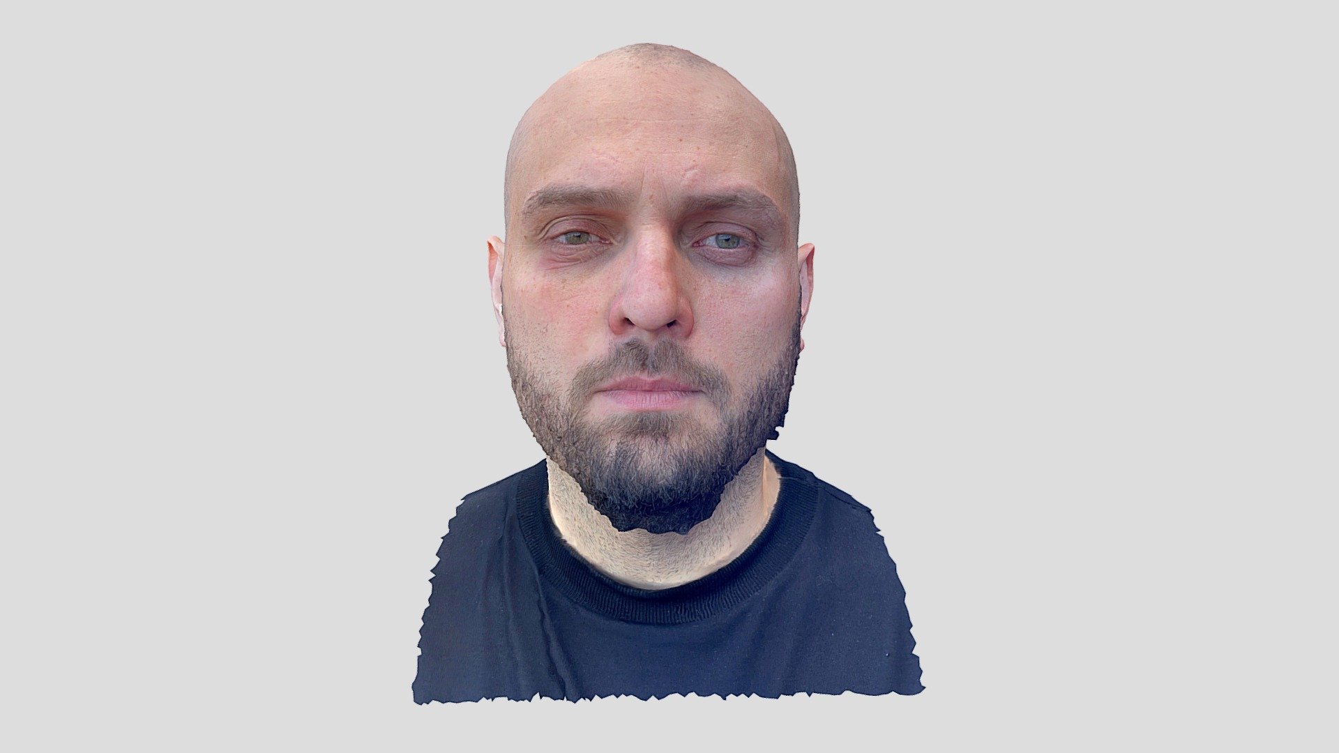 Head scan 03 (photogrammetry) 3d model