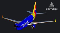 Airbus A320 (Southwest Airlines) Airplane