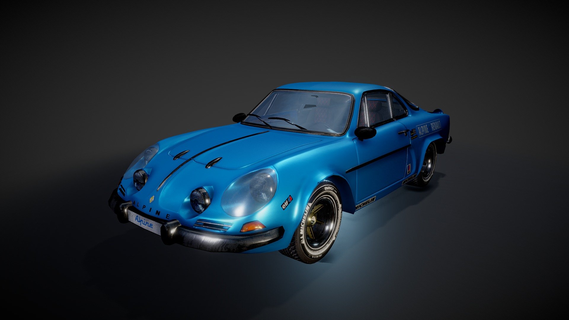 Renault Alpine 3d model