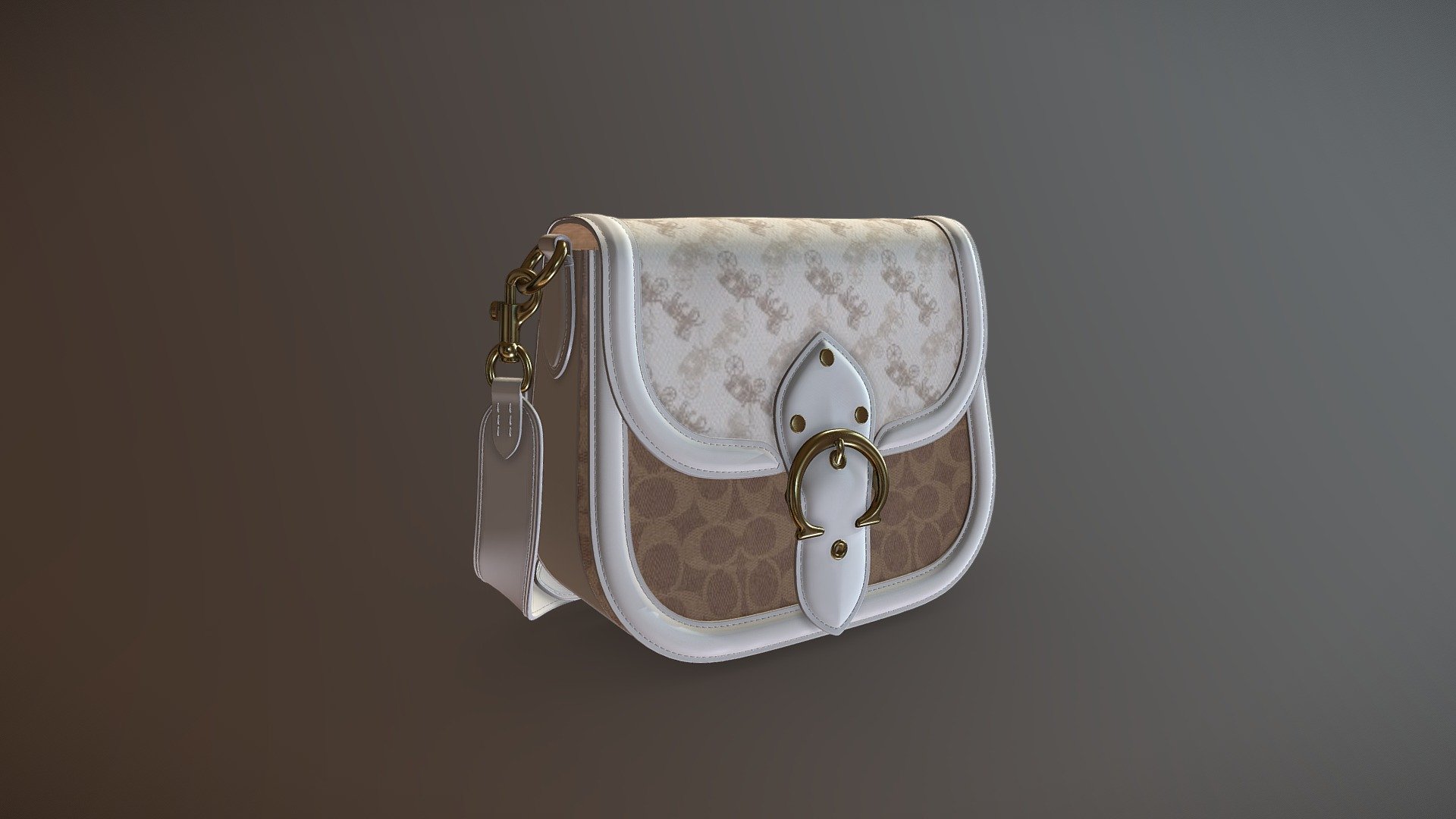 Carmen_Beat Saddle Bag 2 3d model