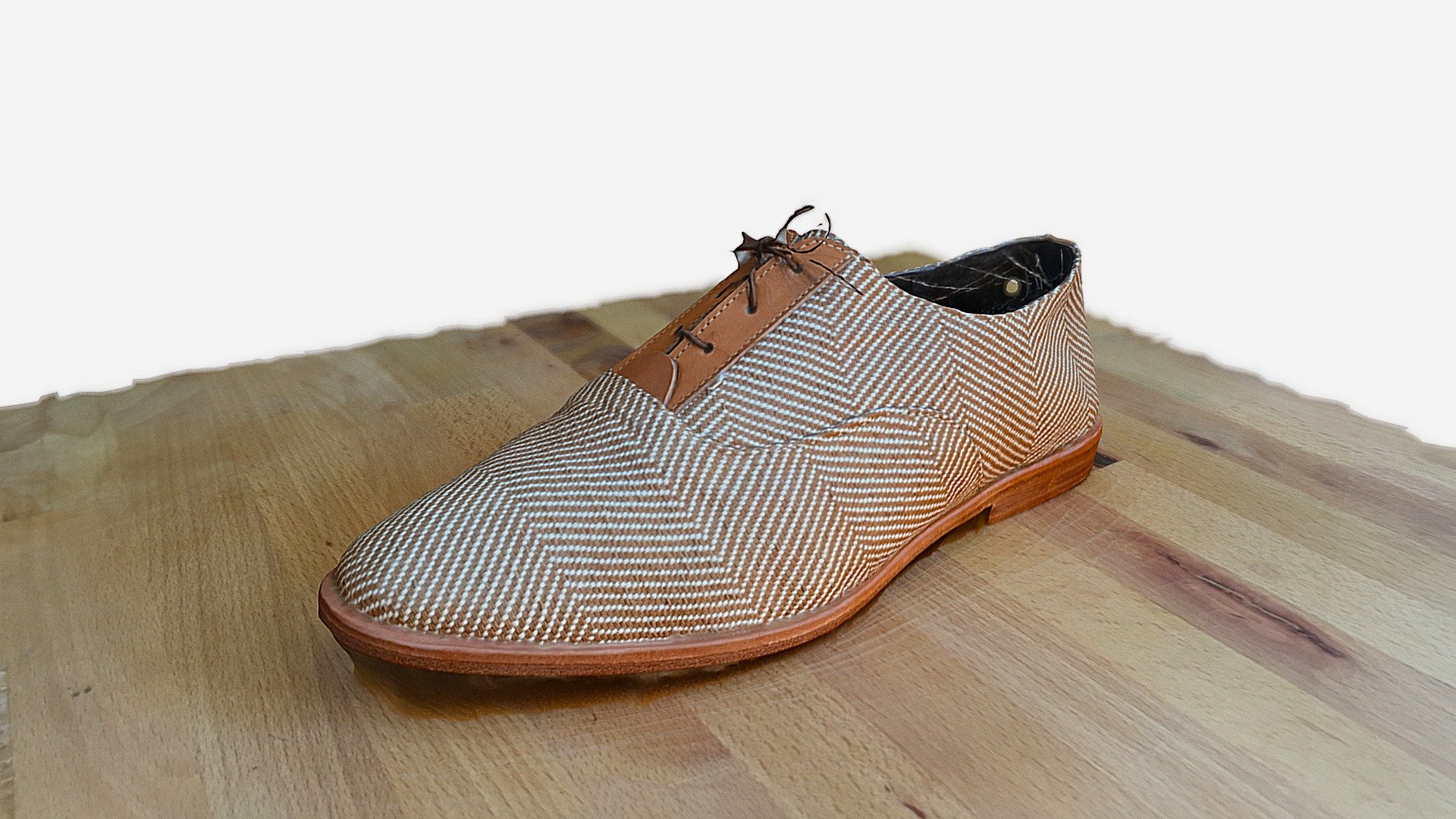 Day #8: Osborn Sand Dune Oxford shoe 3d model