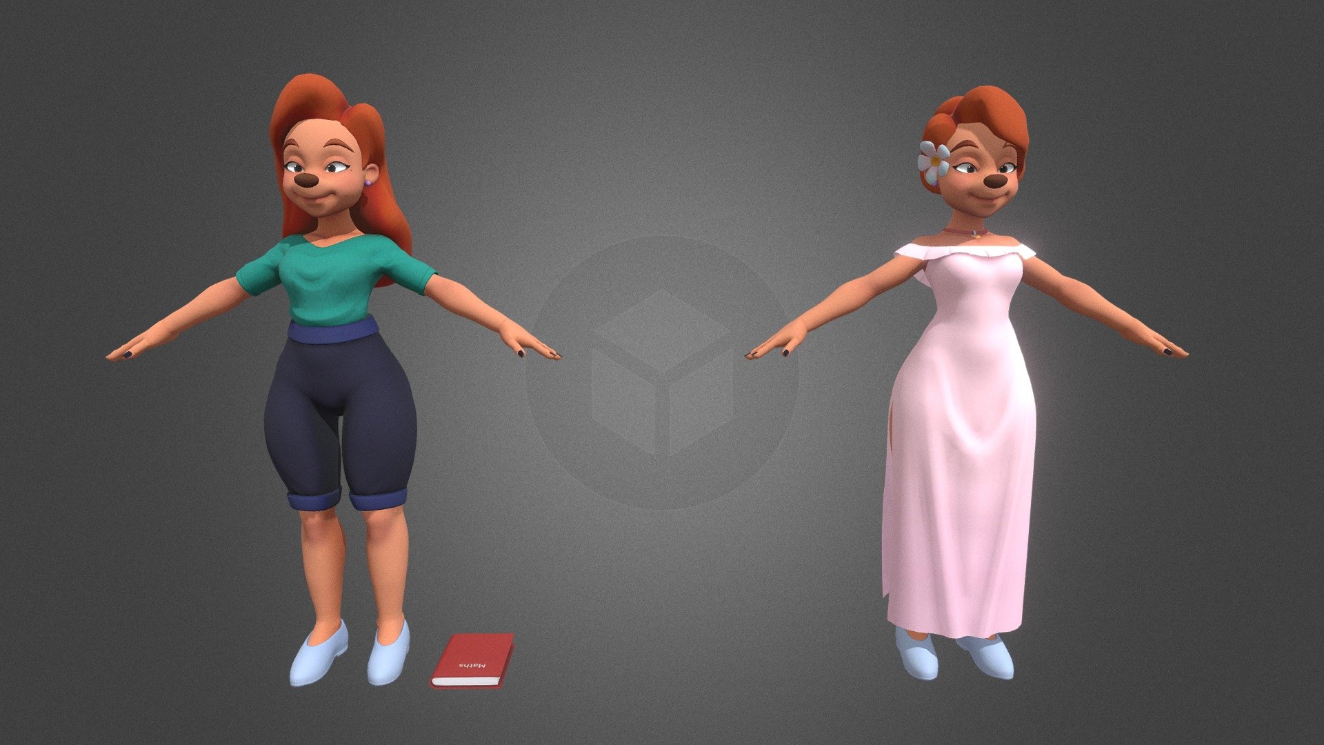 Roxanne sellpack 3d model