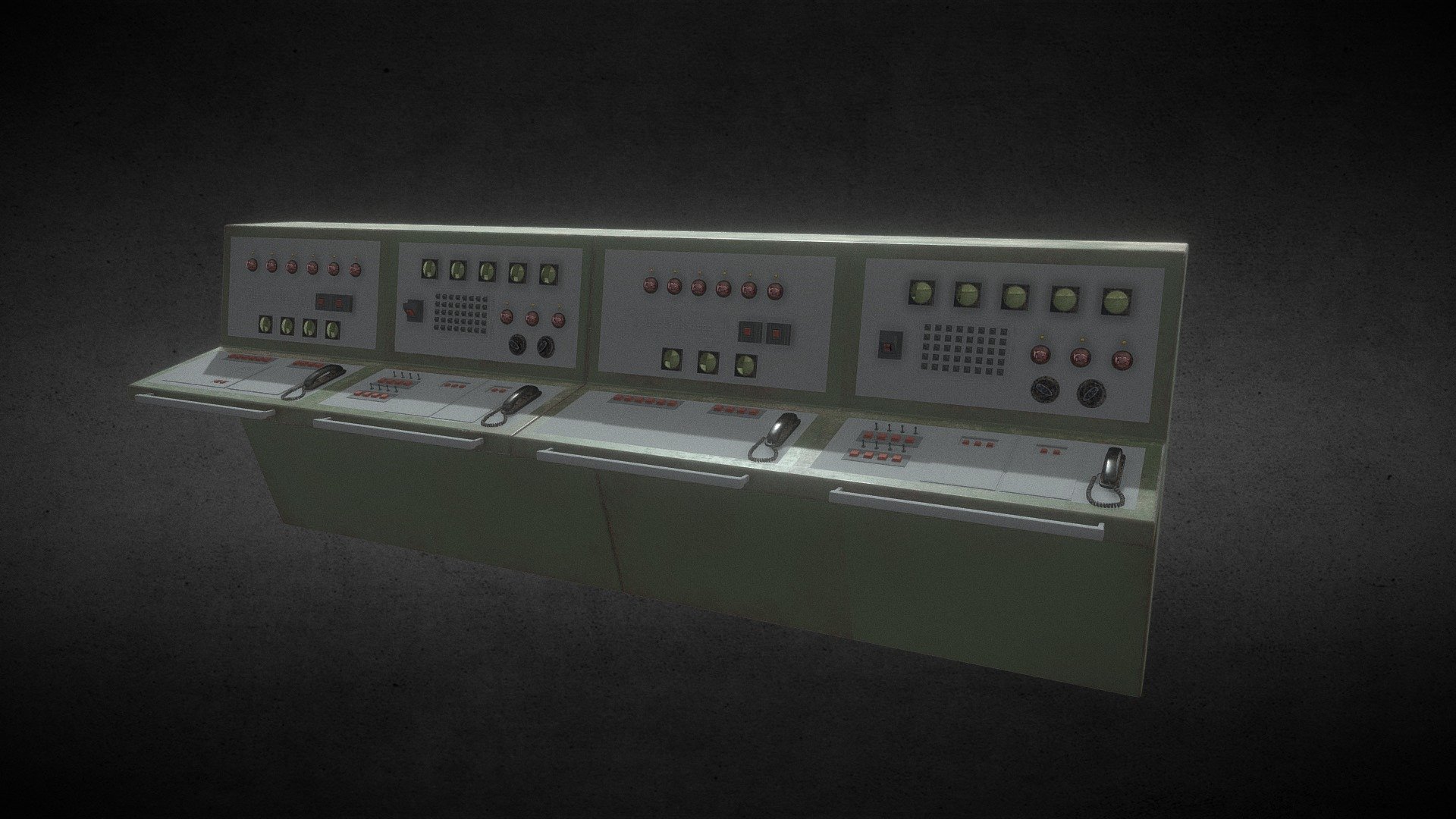 Control Panel 3d model