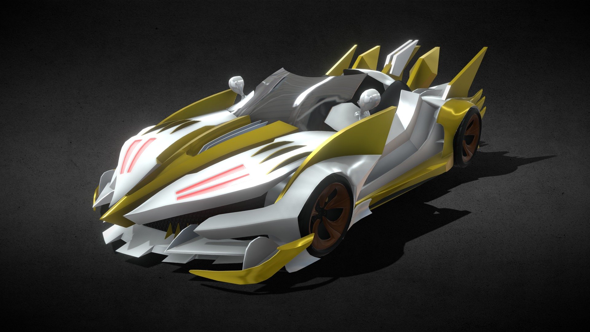 fantasy Car 3d model