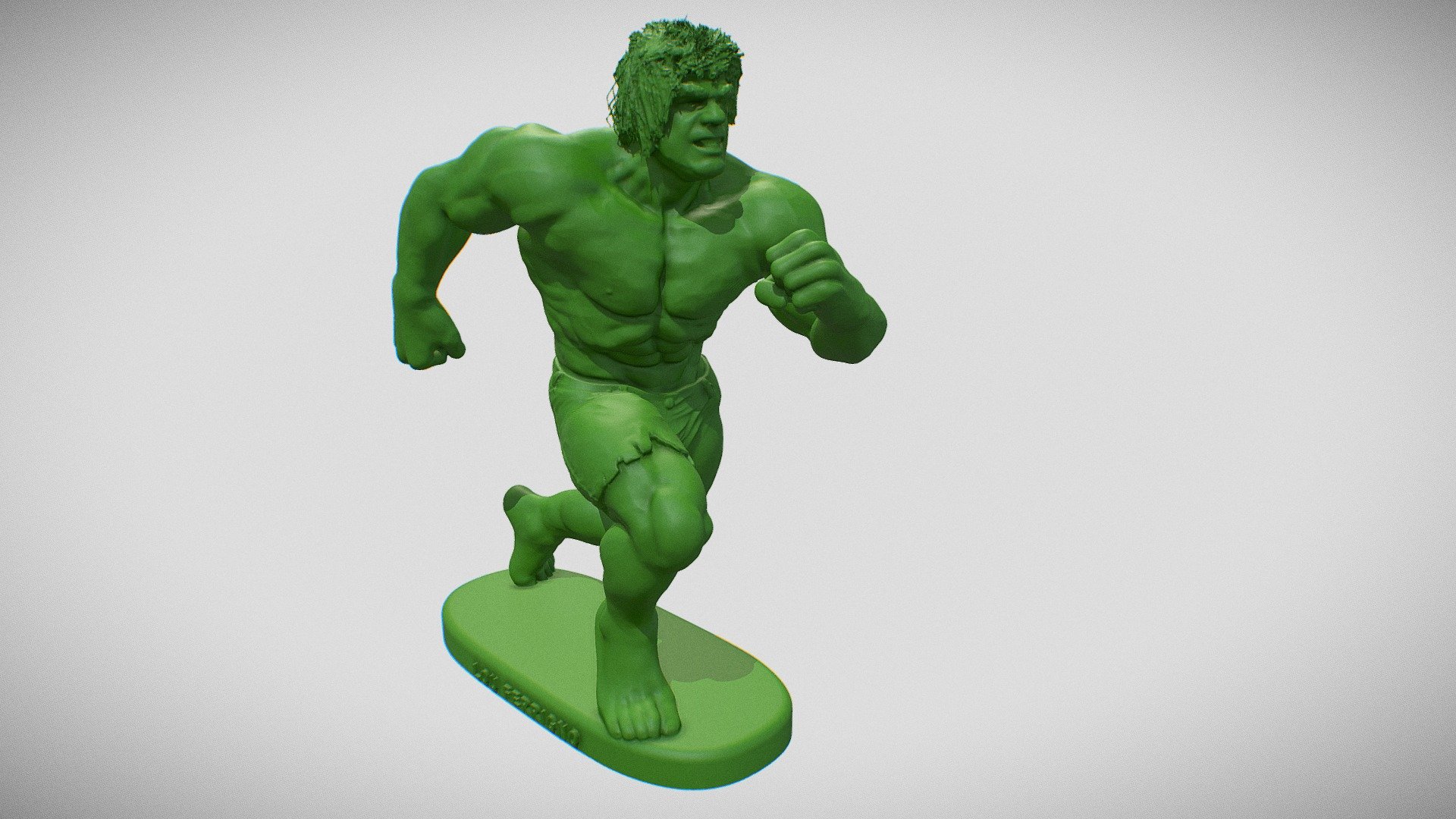 #042 Lou Ferrigno 3d model