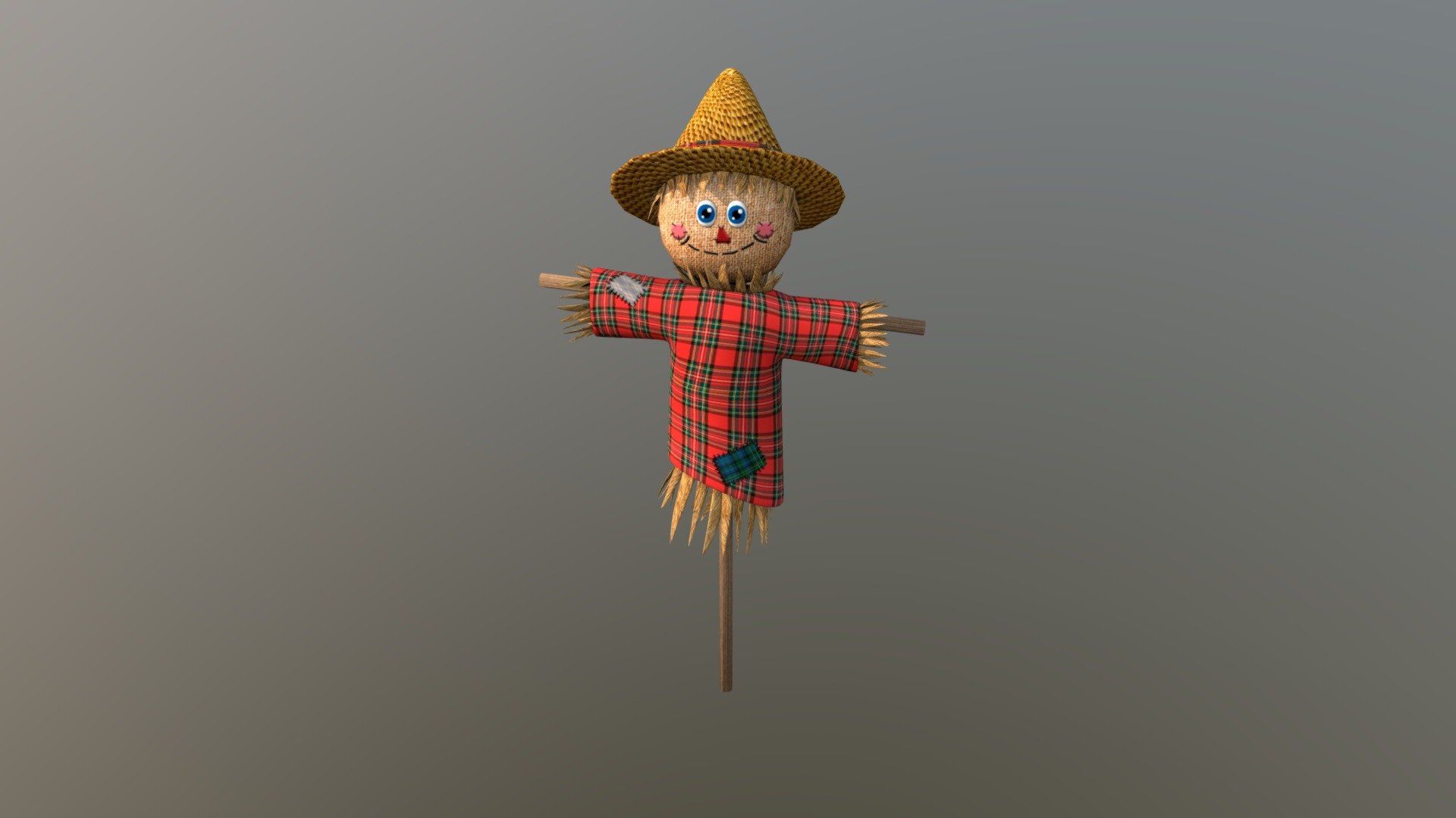 Scarecrow 3d model