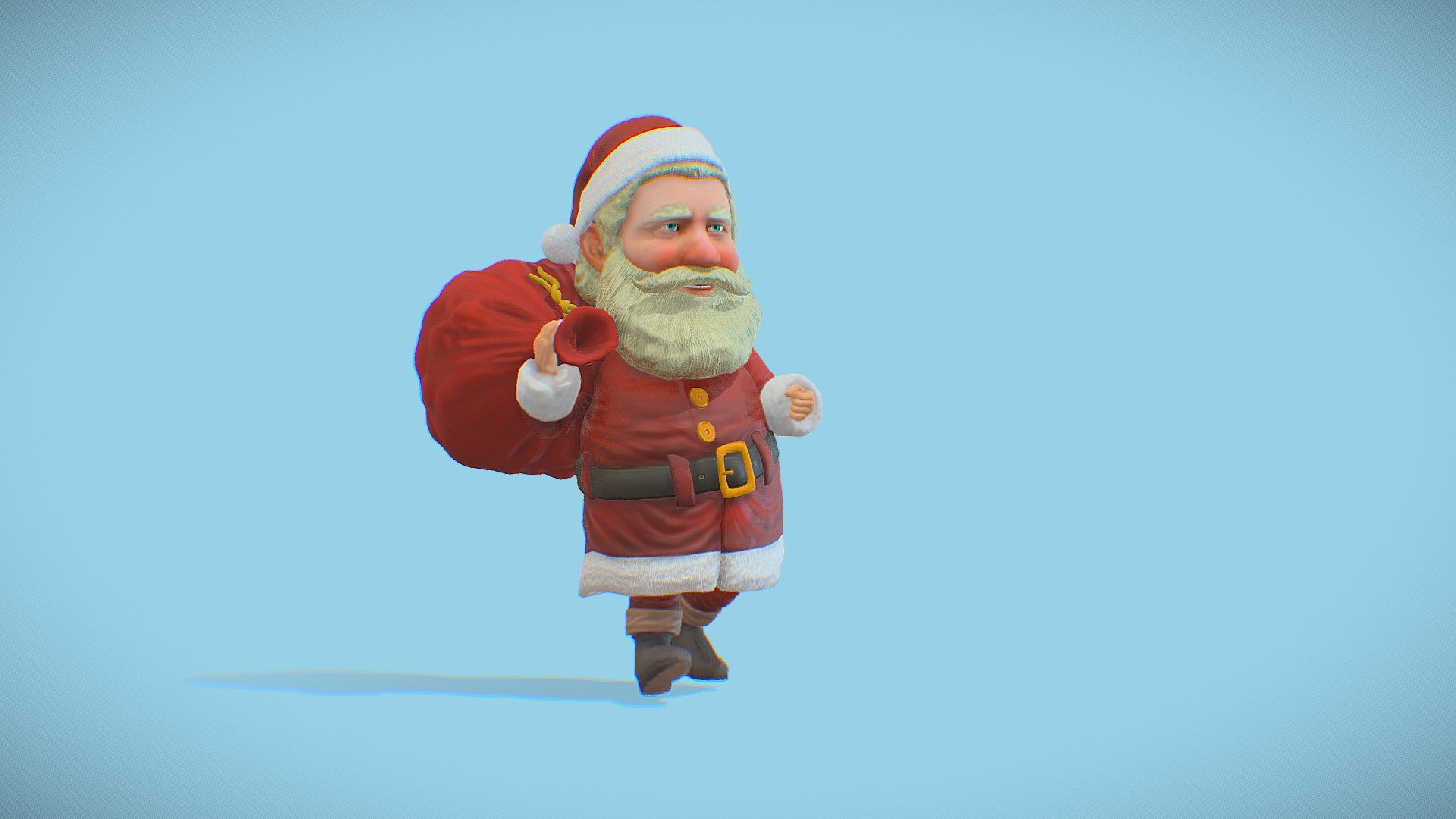 Santa Claus 3d model