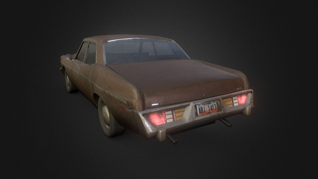 1978 Sedan 3d model