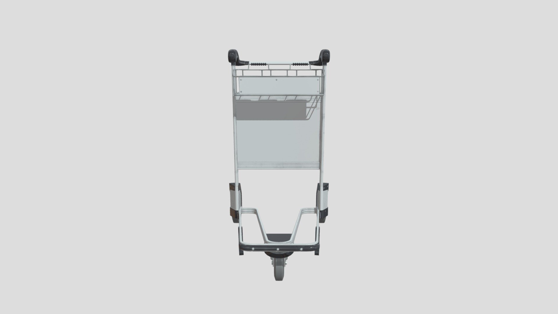 Airport_Trolley 3d model