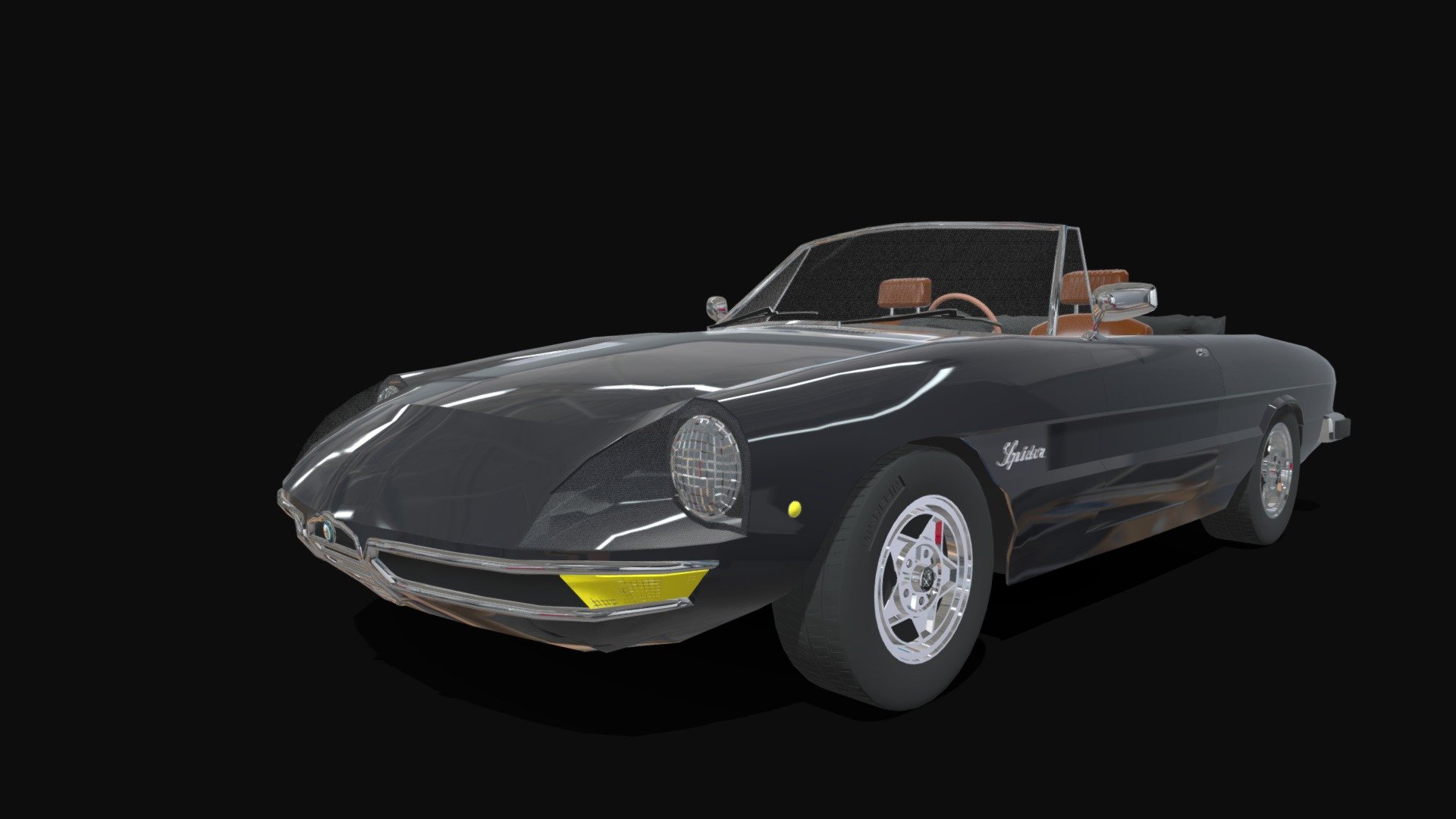 Alfa Romeo Spider 3d model