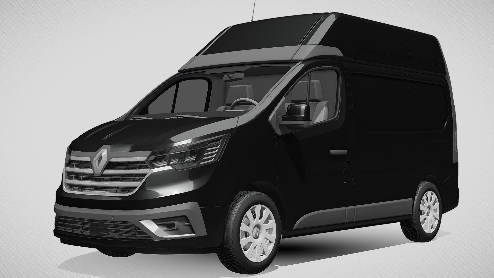 Renault Trafic Van L1H2 2021 3d model