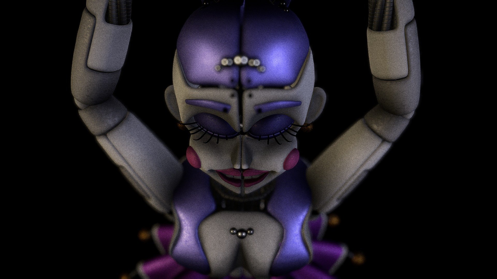 Ballora Modeled by JullyWIX 3d model