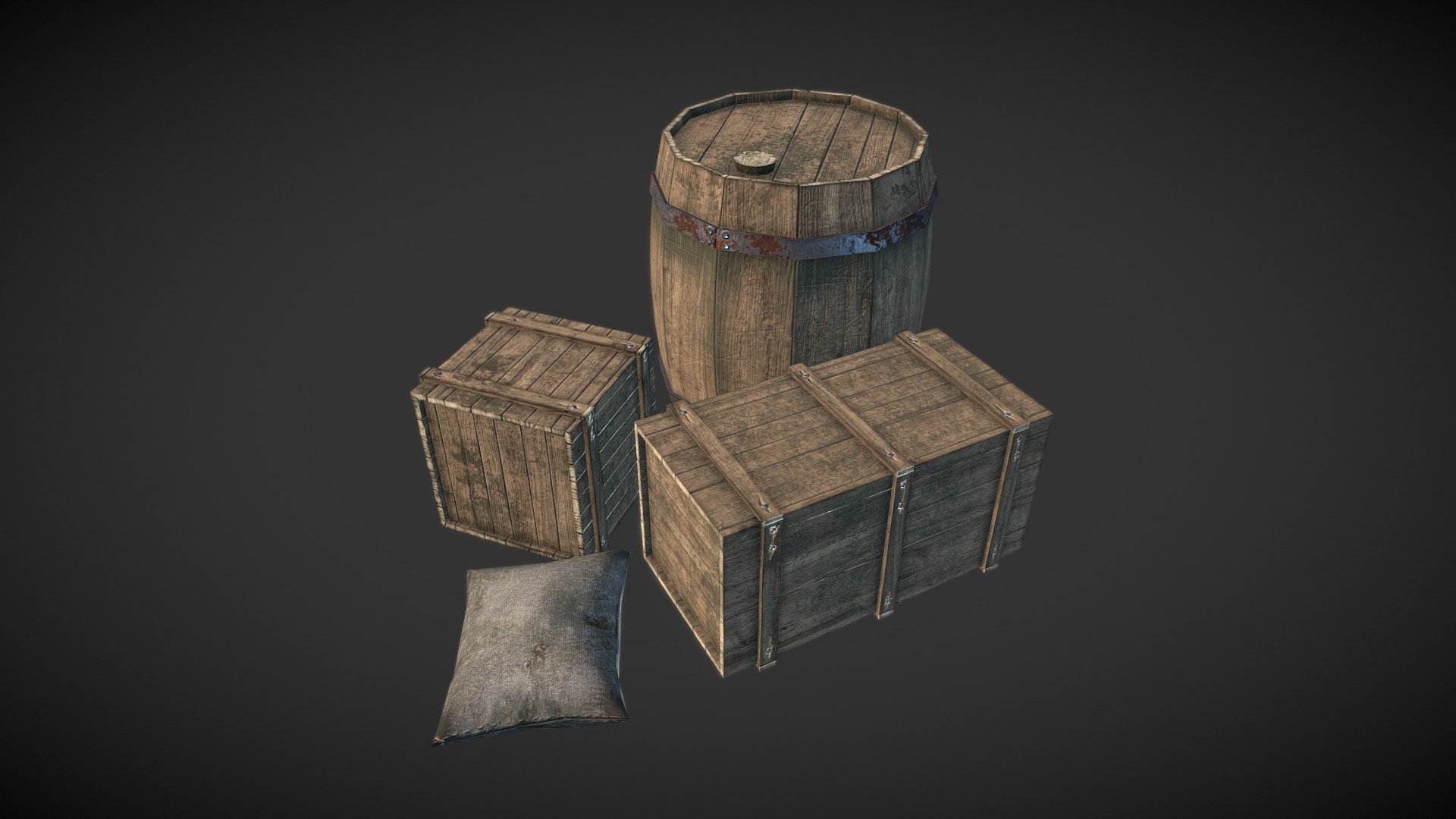 WareHouseThings 3d model