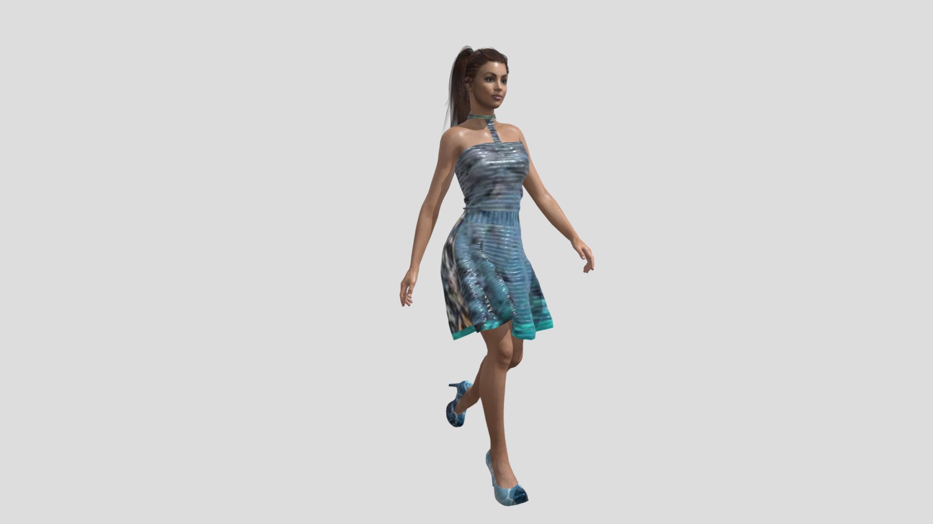 Sandra_LL 3d model