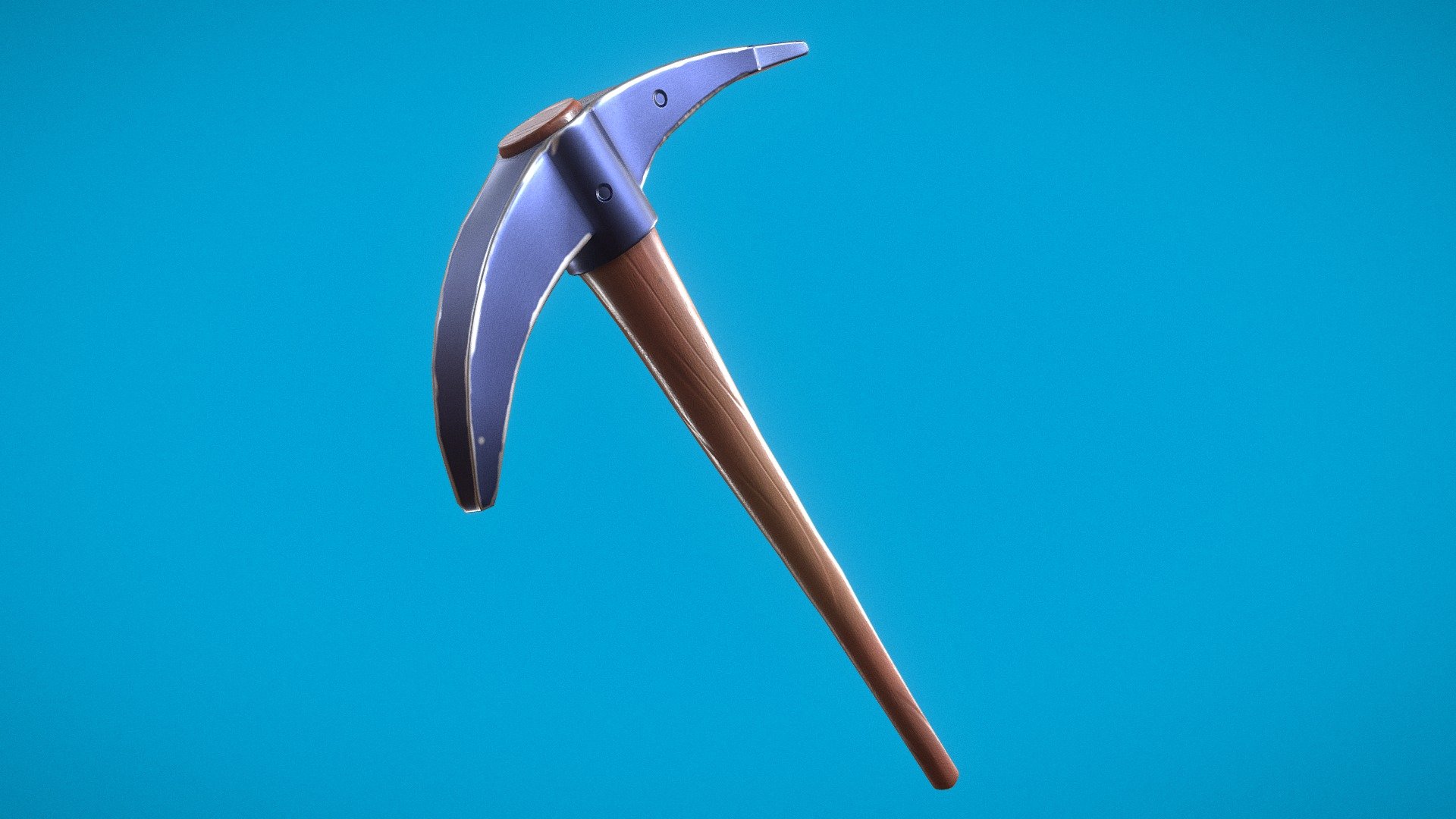 Fortnite Pickaxe 3d model