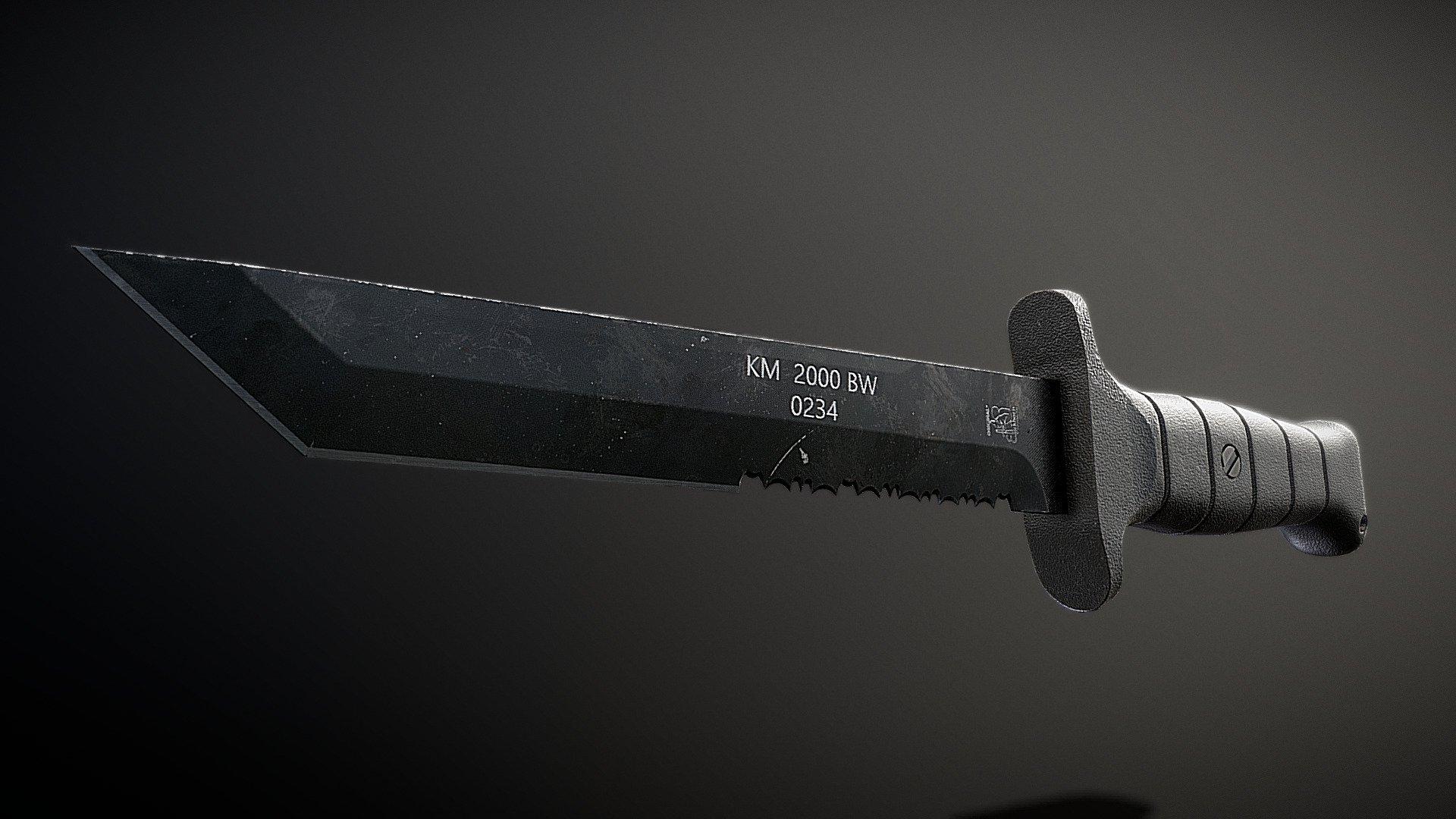 KM-2000 (PBR|GR) 3d model