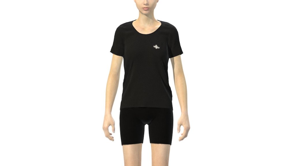 Womens Pulse Pocket 1 1 3d model