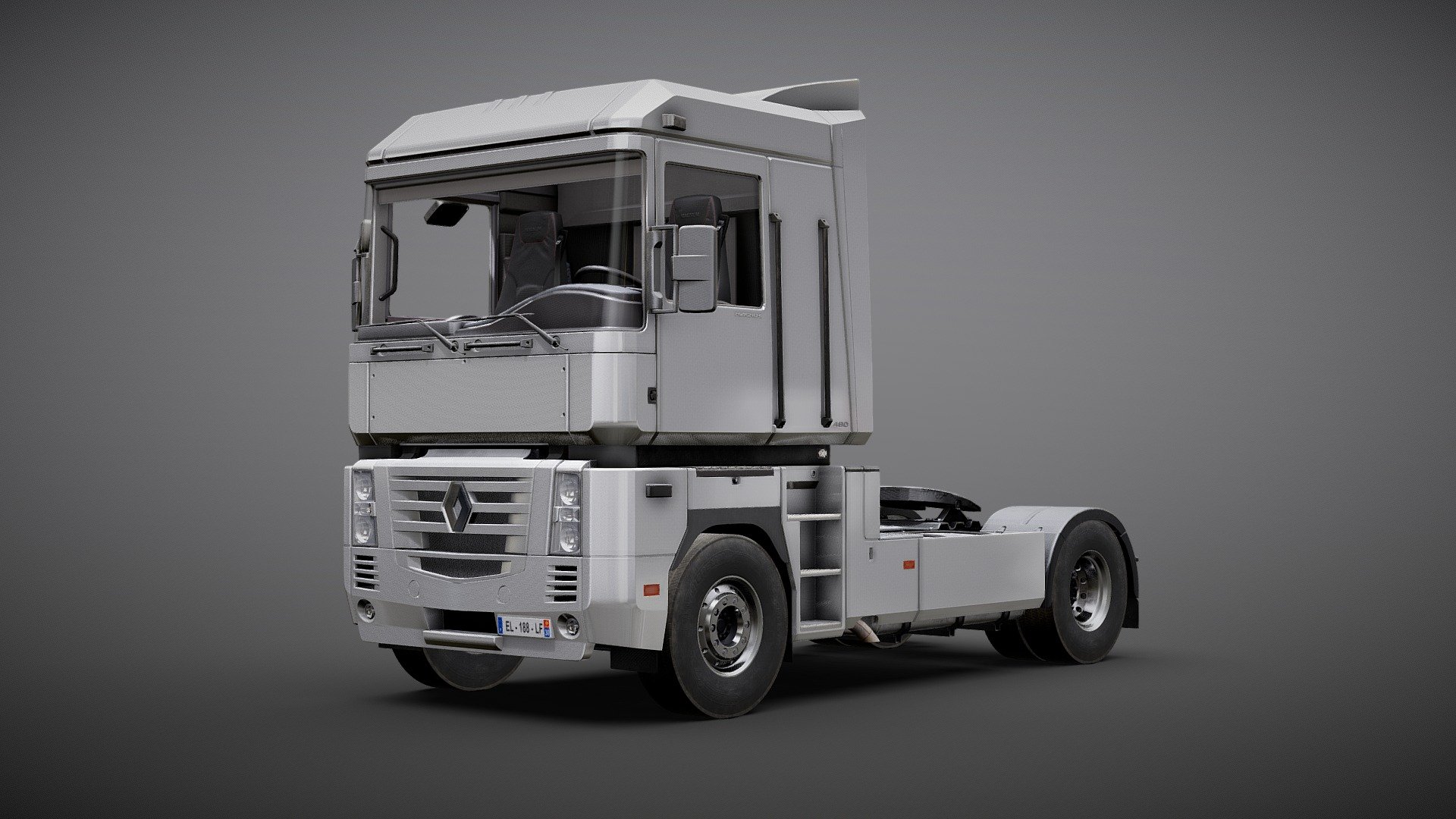 2002 Renault Magnum 3d model