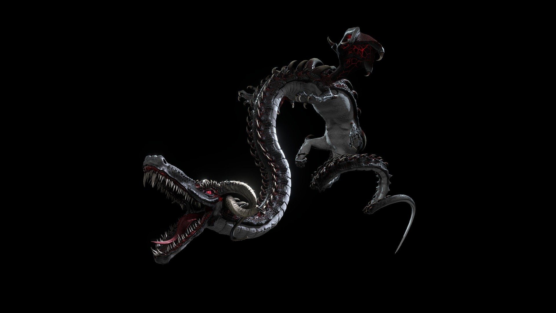 Blood Dragon 3d model