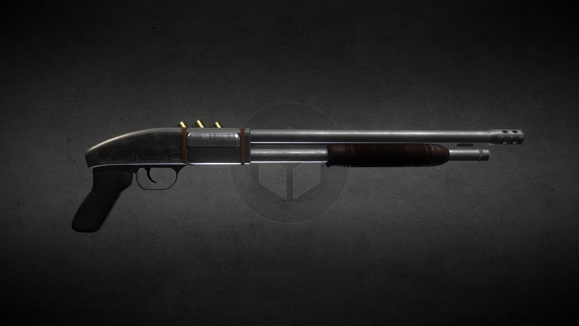 Shotgun 3d model