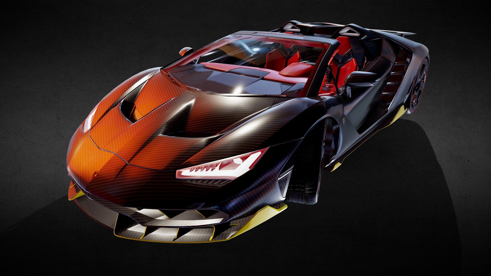 Lamborghini Centenario 3d model