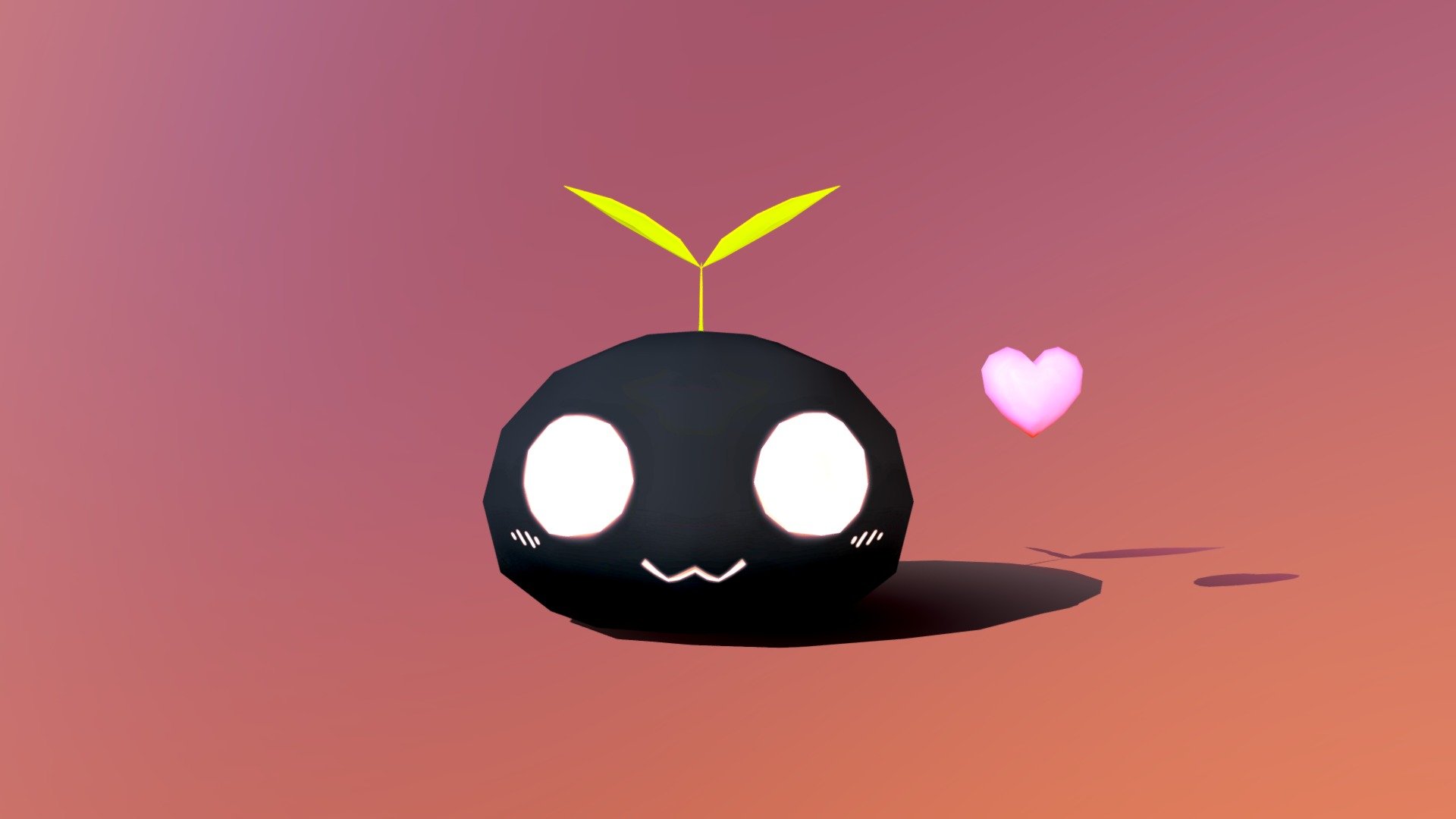 Blob pet 3d model