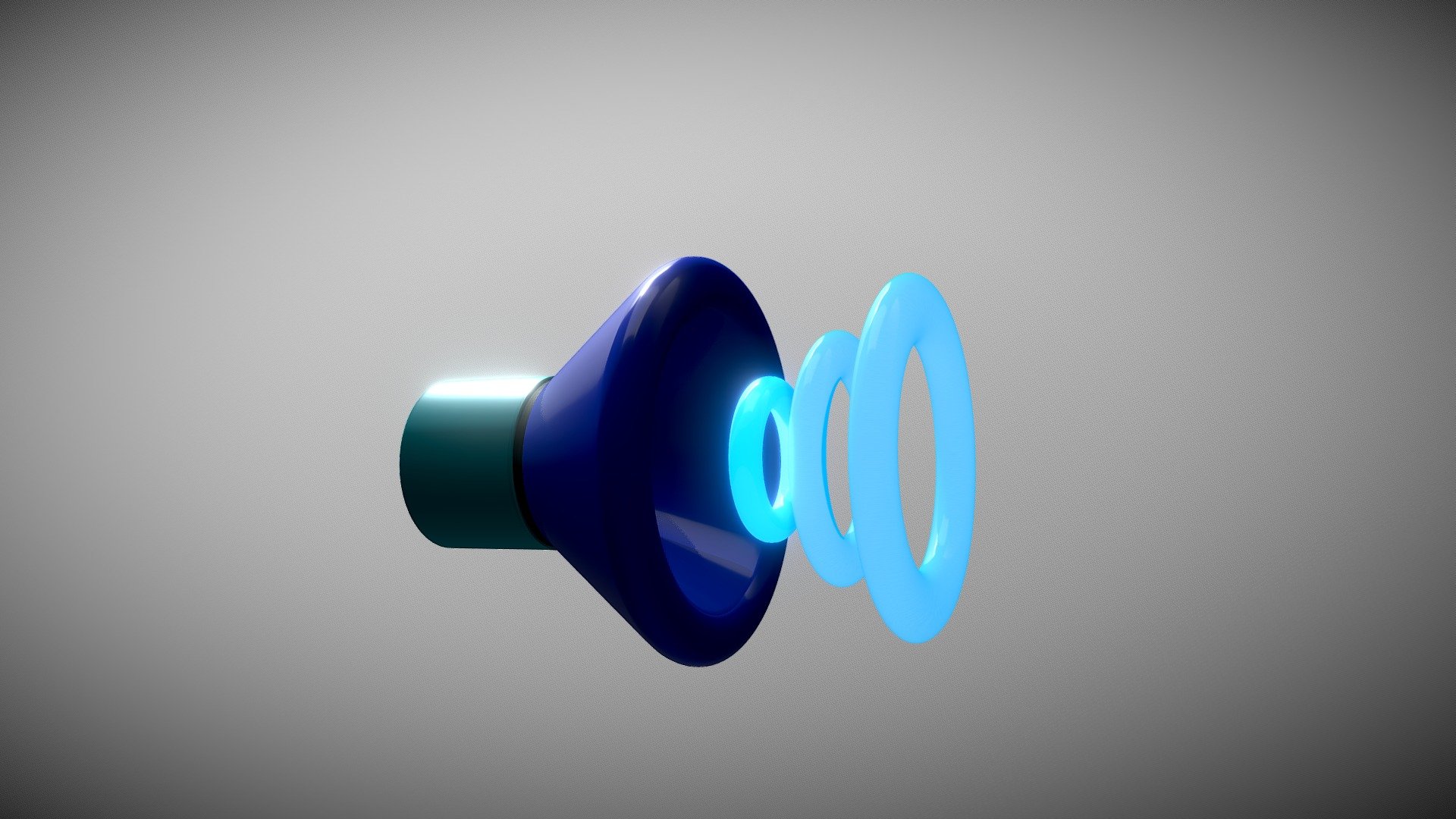 Sound Icon 3d model