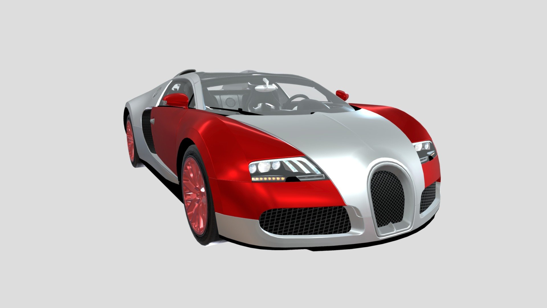 Real Car 21 3d model