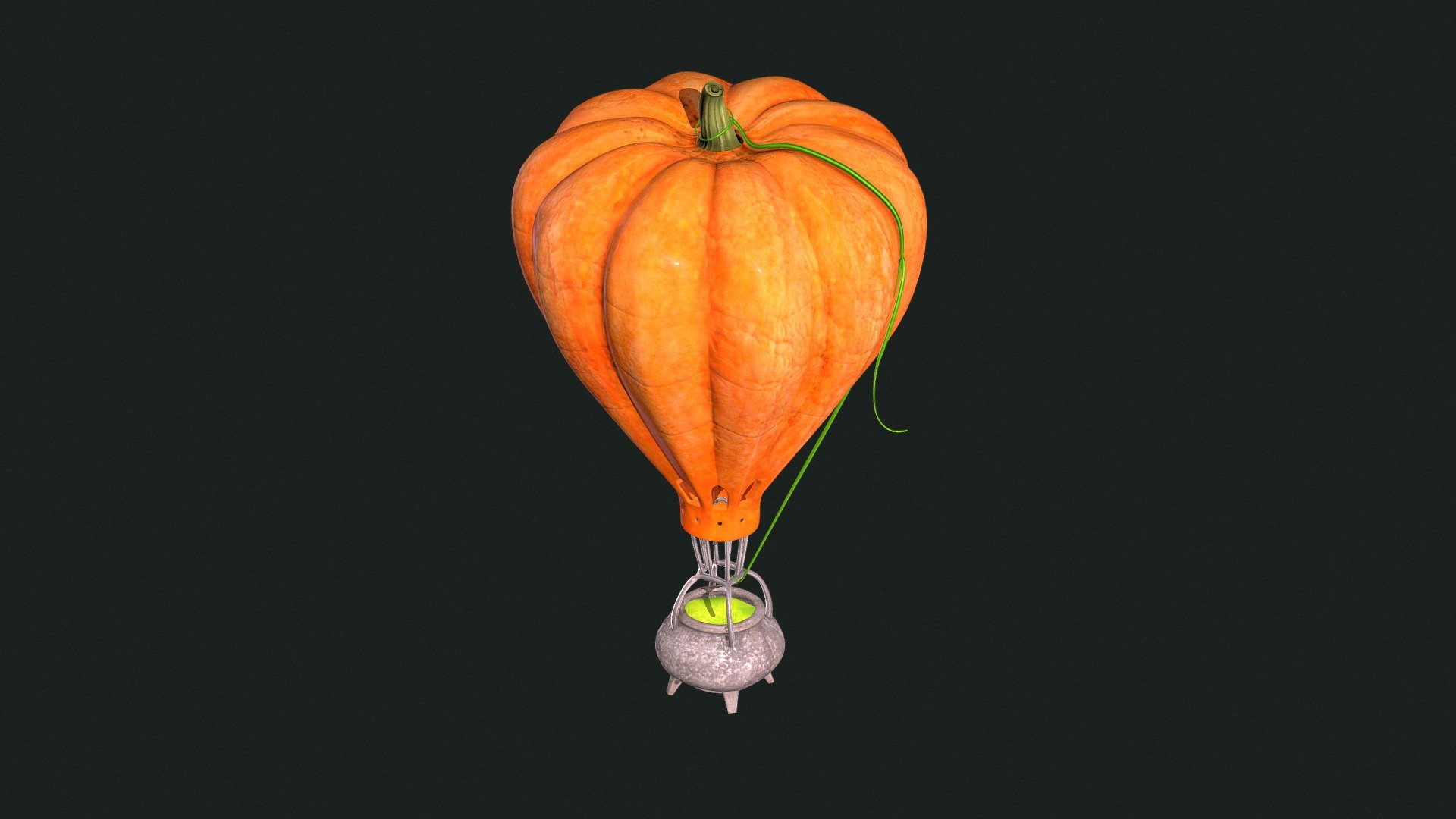 Pumpkin 3d model