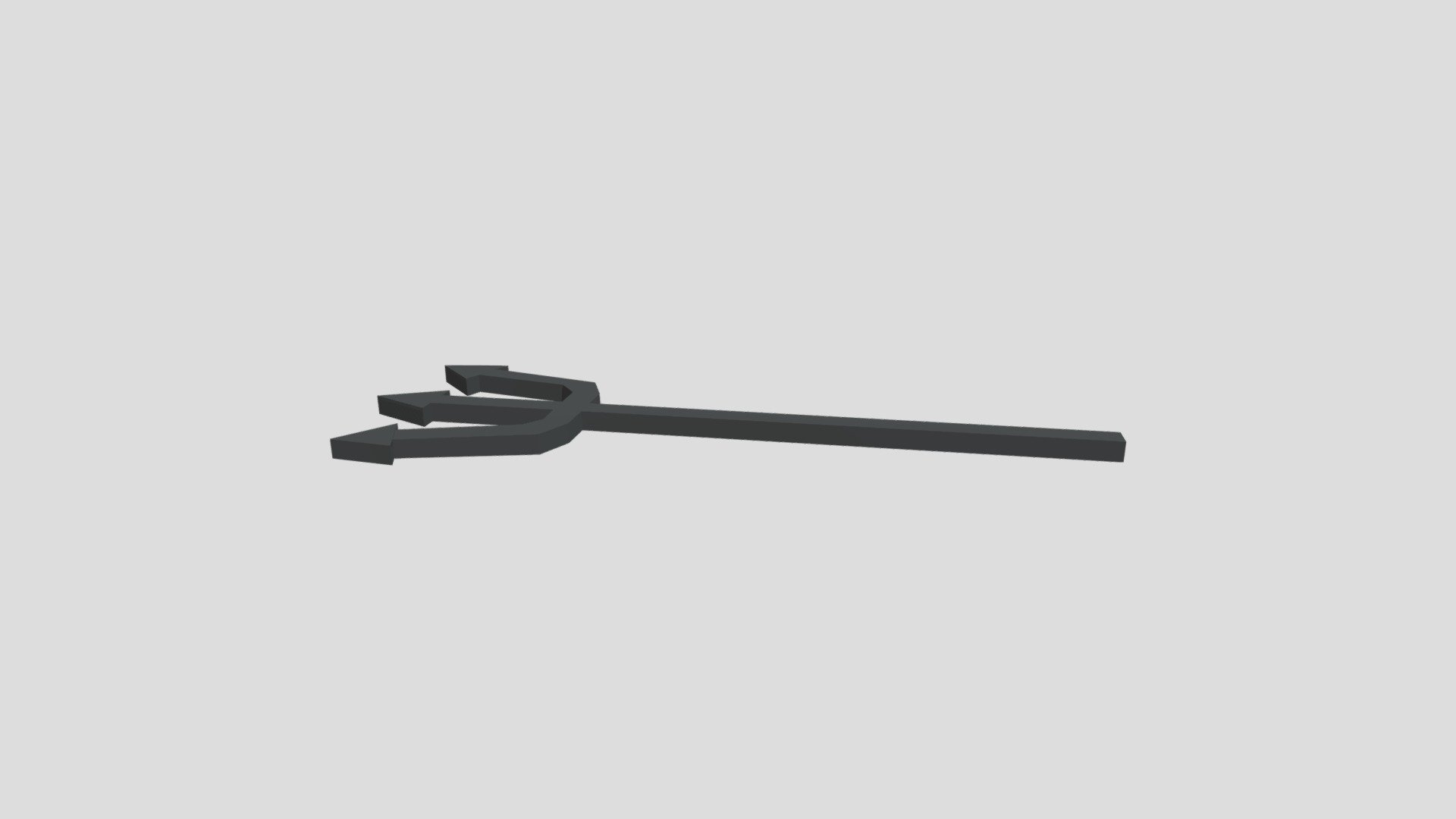 Trident from Poly by Google 3d model