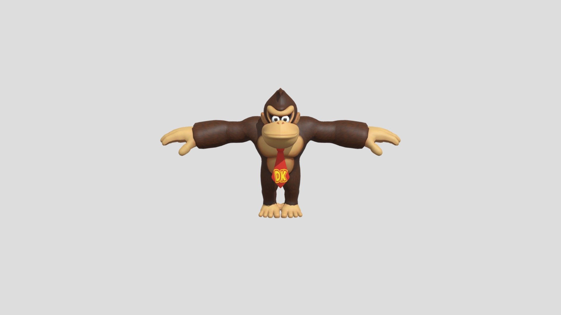 Donkey Kong 3d model