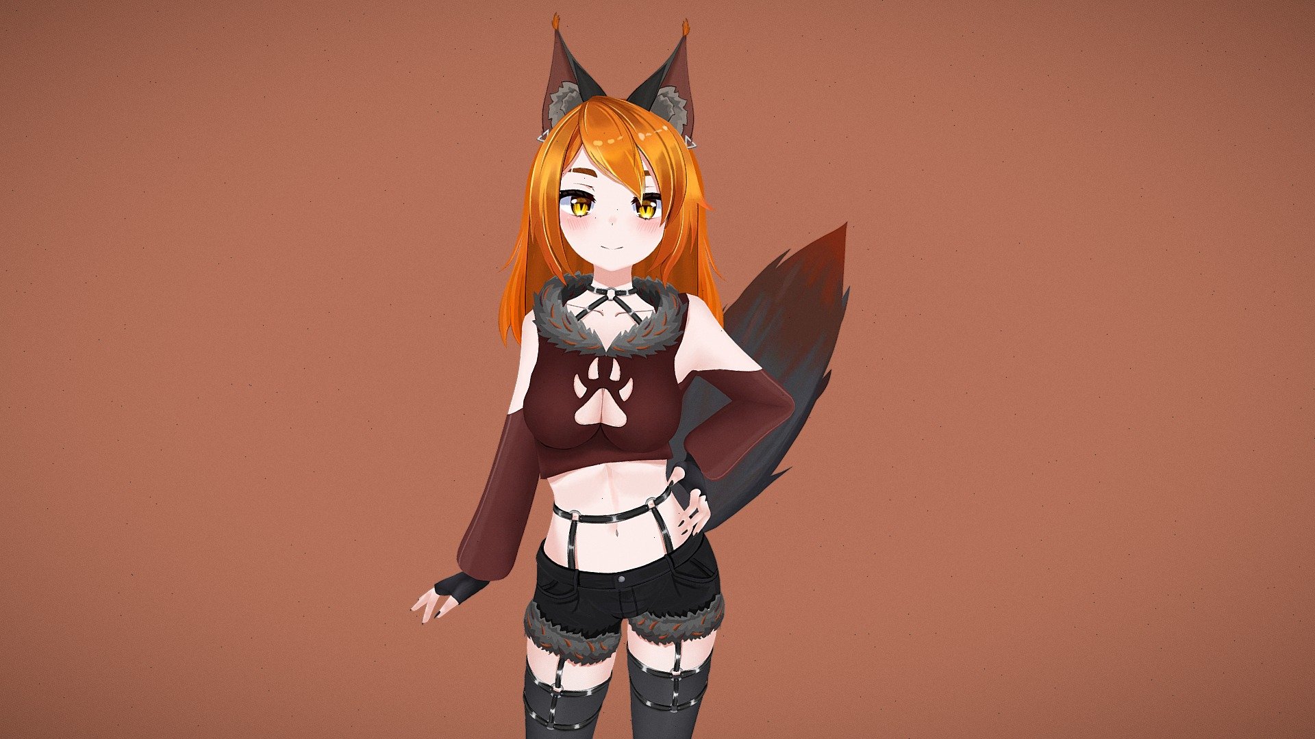 Sybil Vtuber 3D 3d model