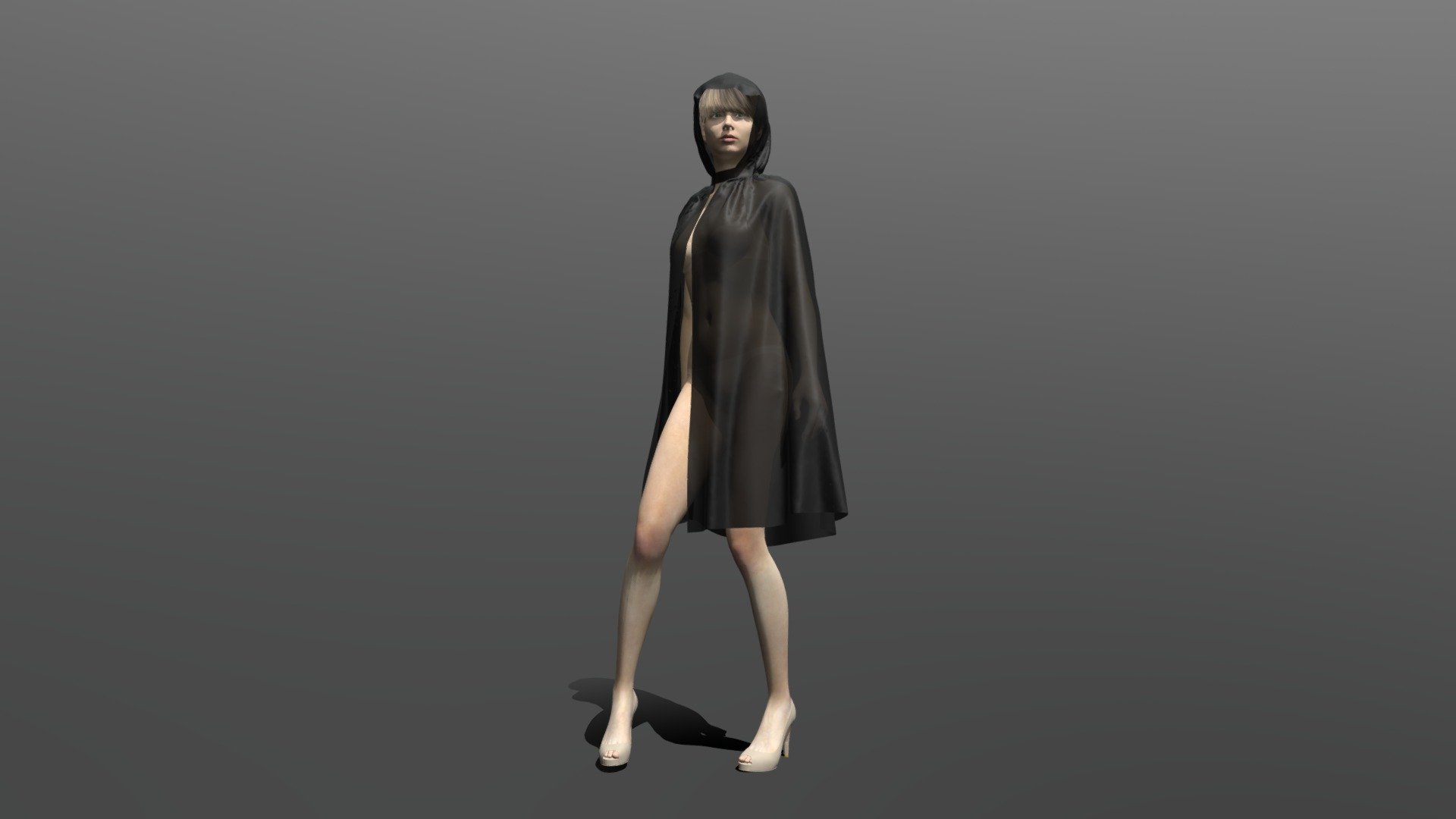 Raincoat 3d model