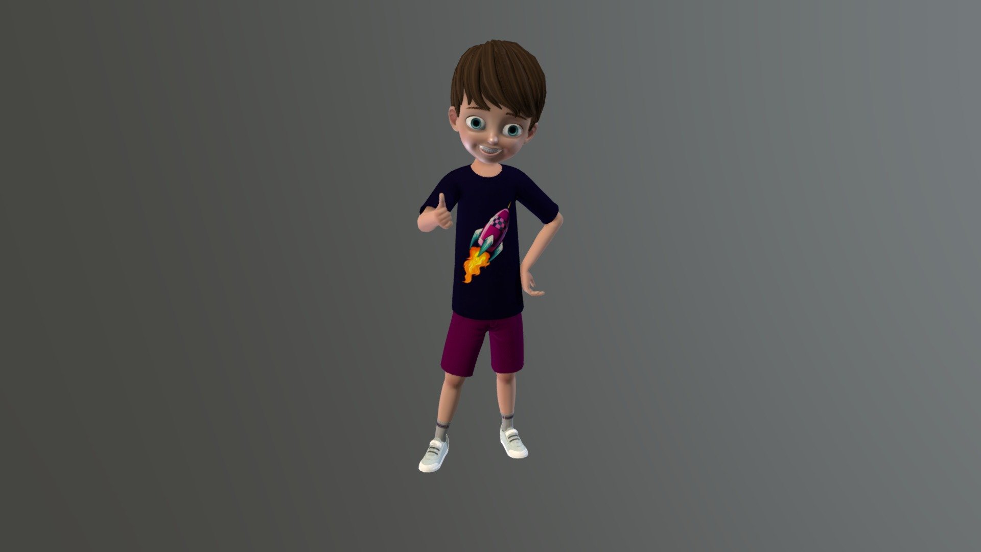 Boy 3d model