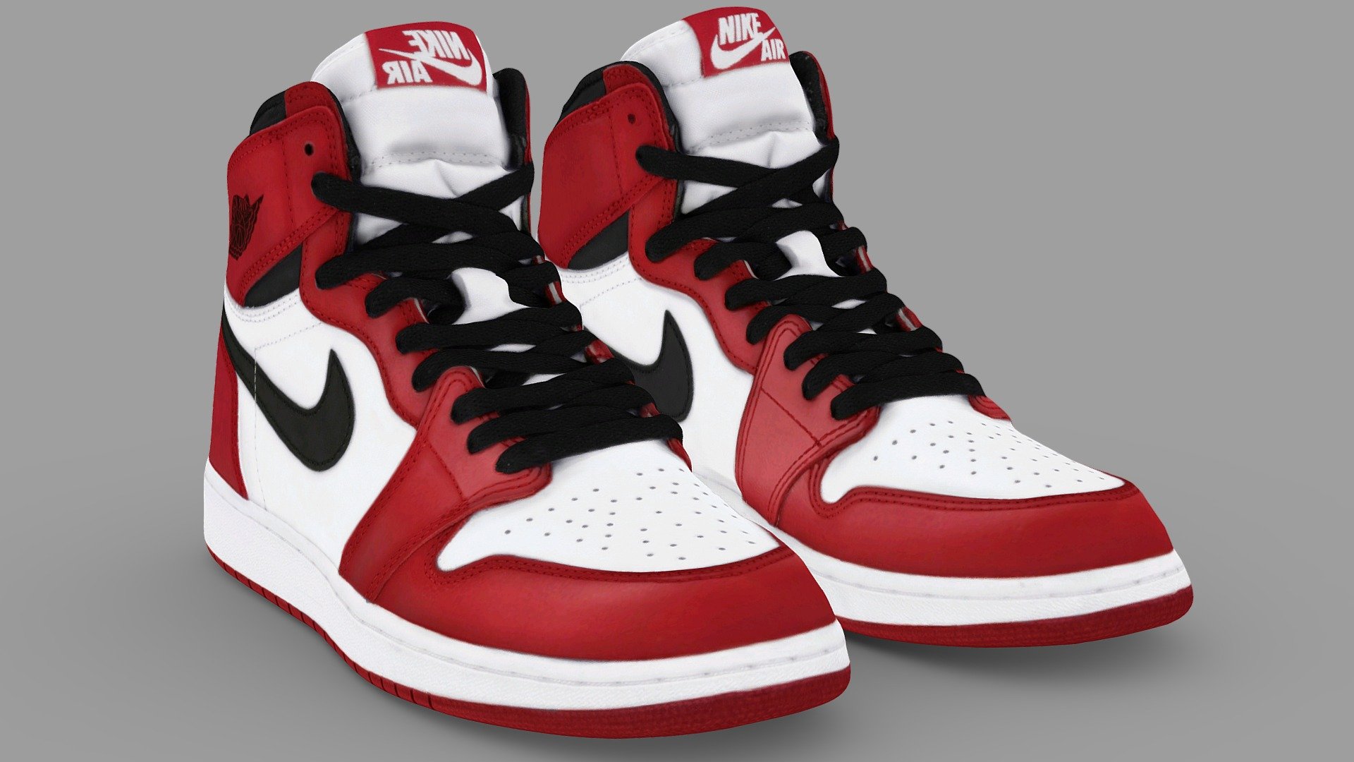 Nike Air Jordan 1 Retro Chicago 3d model