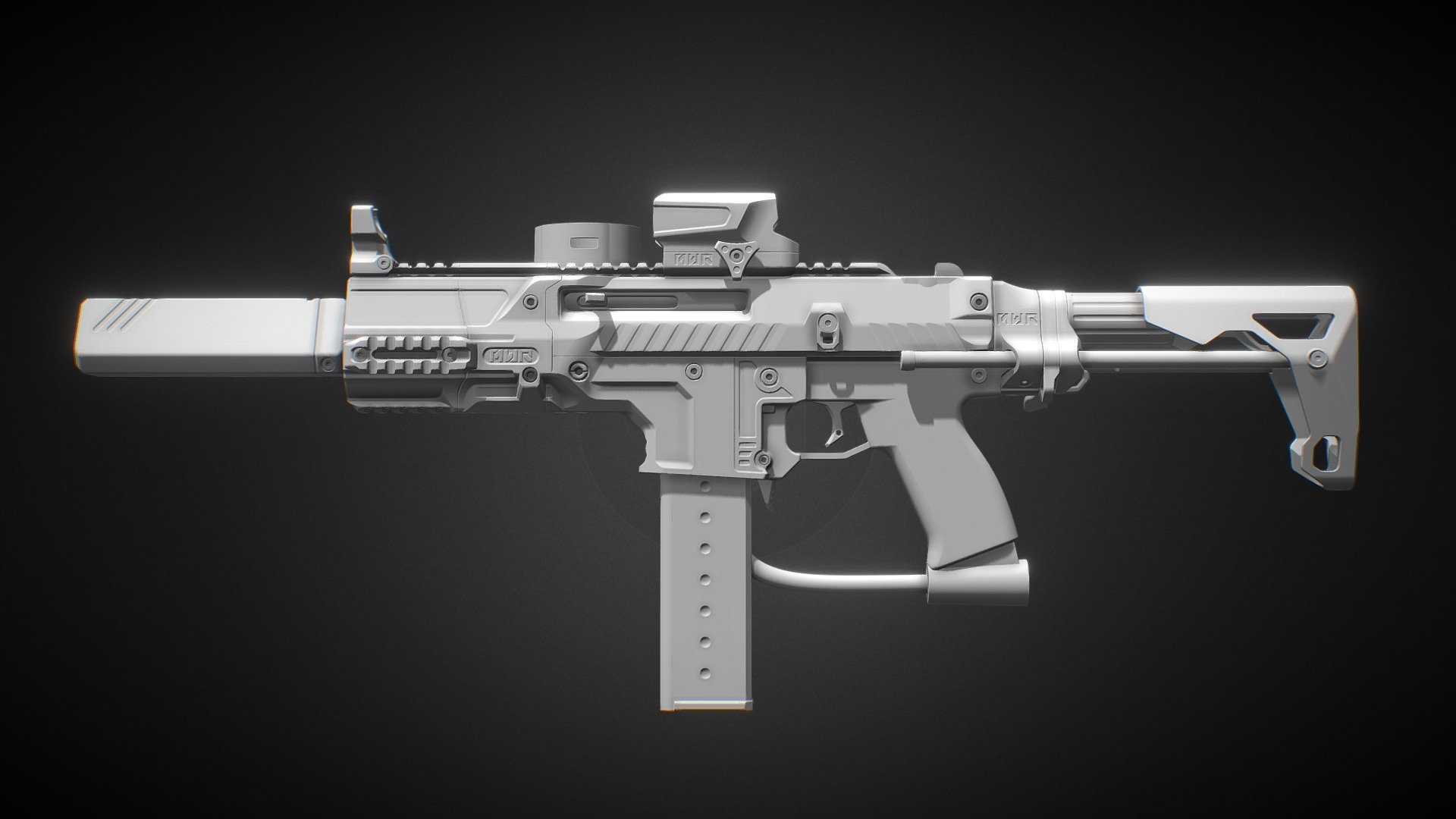 MWR kitted "Engineer" AR-Kit A5 3d model