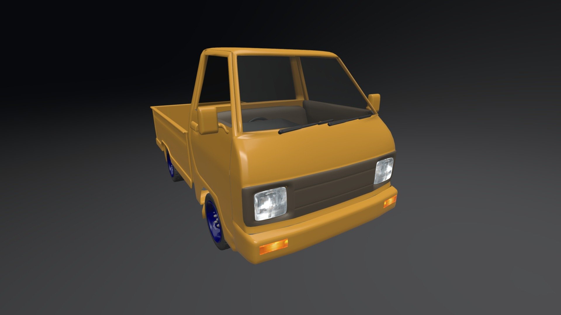 Suzuki Carry Pick up 3d model