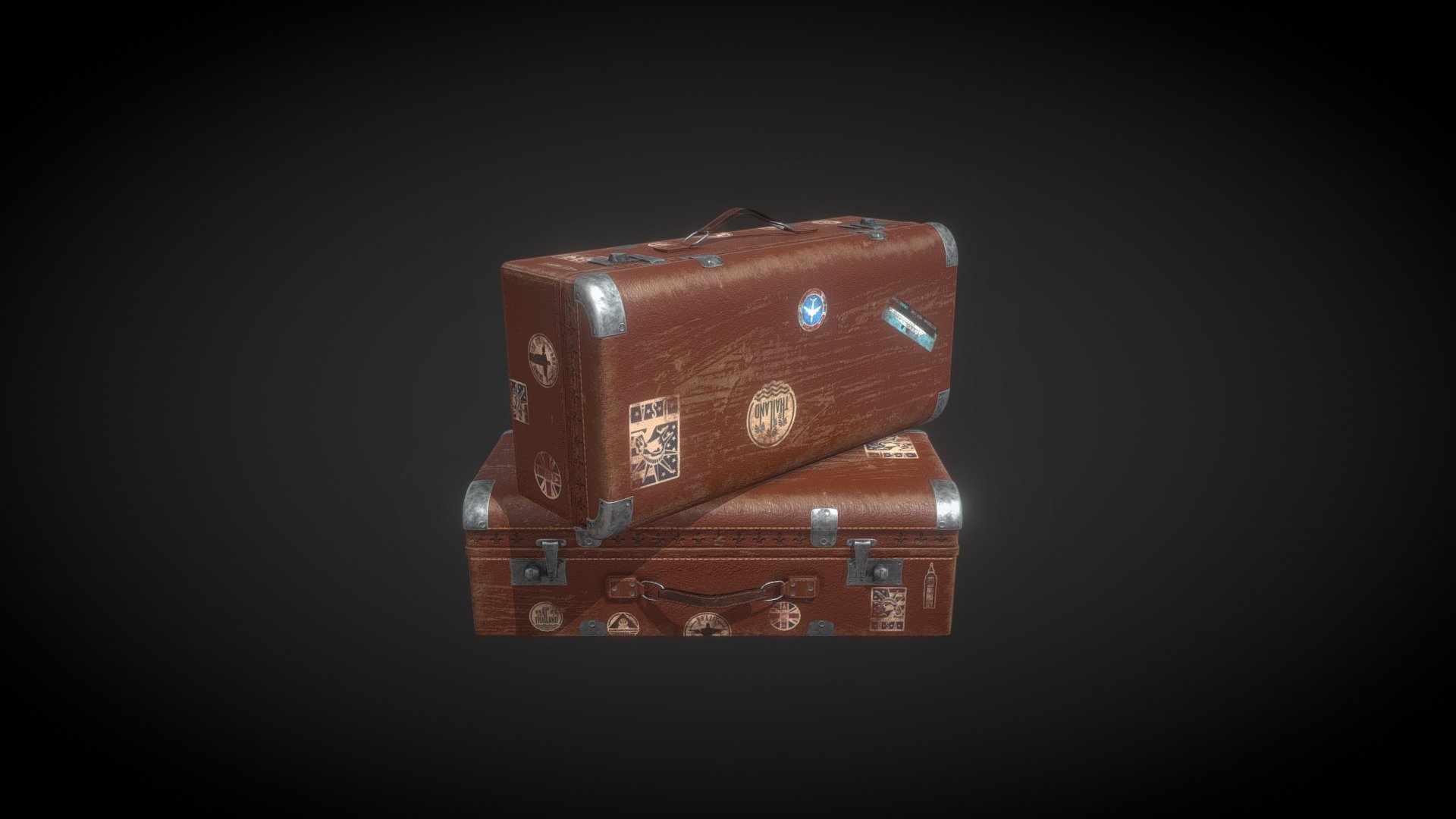 Suitcase 3d model