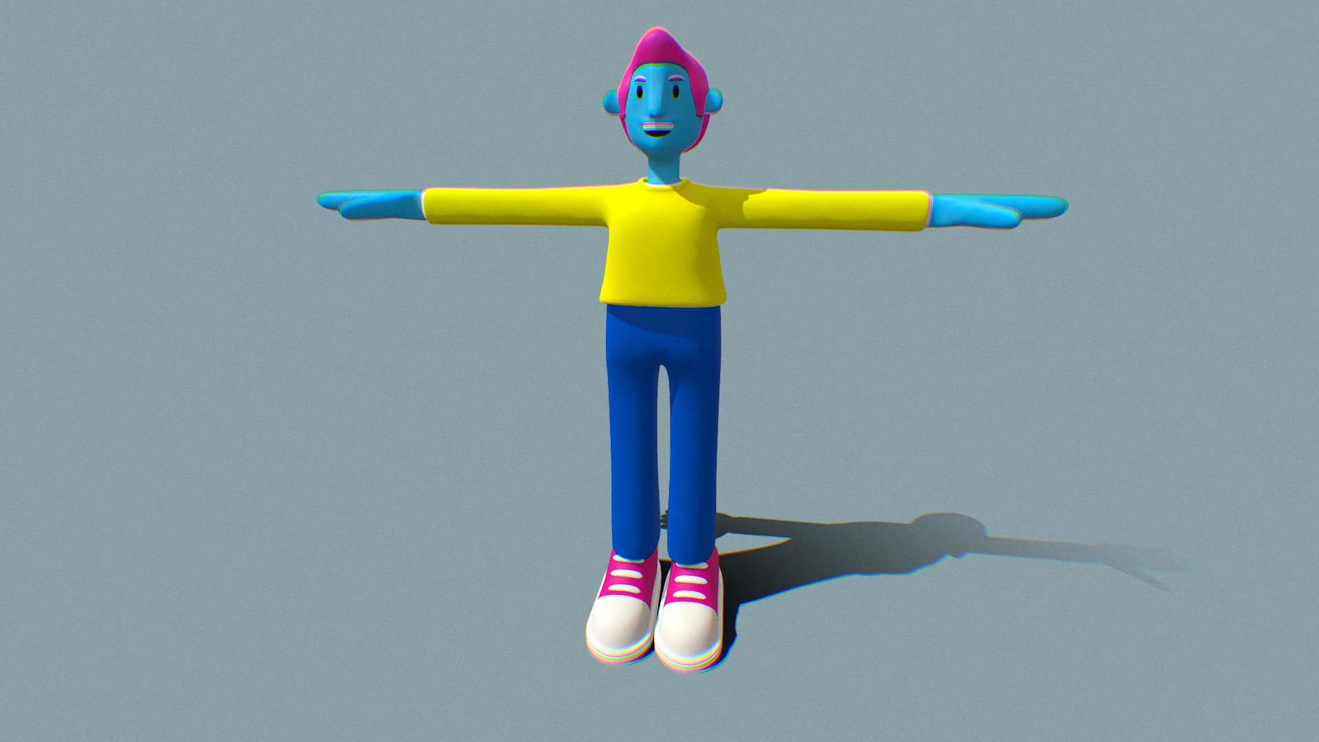 Trendy 3d model