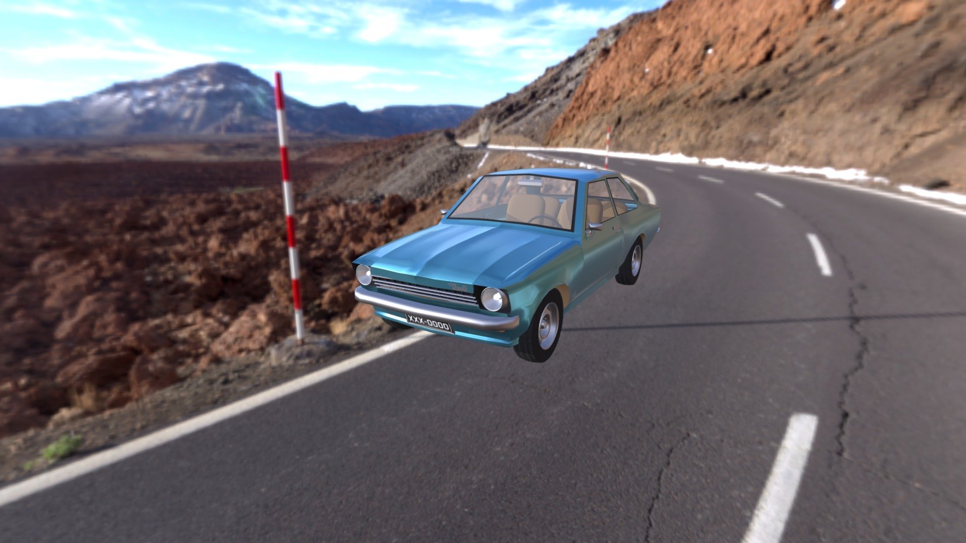 Chevette 1976 3d model