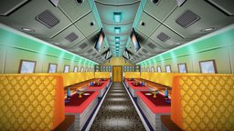 3d Plane Interior