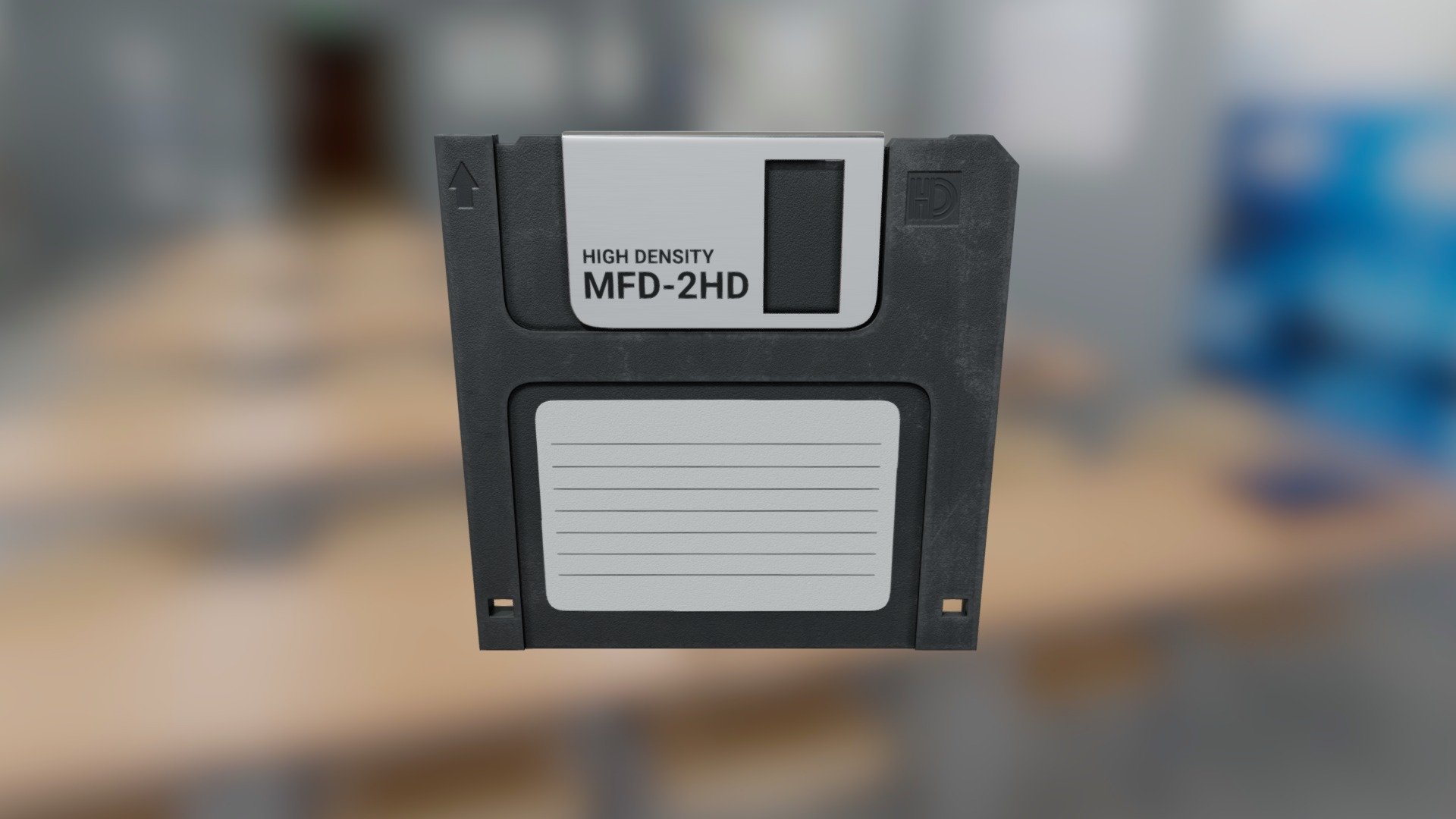 Floppy Disk 3d model