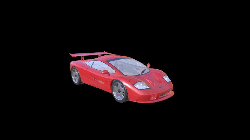 Sports Car 3d model