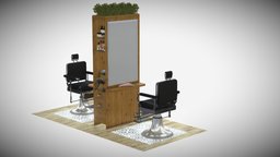 barber hairdress furniture